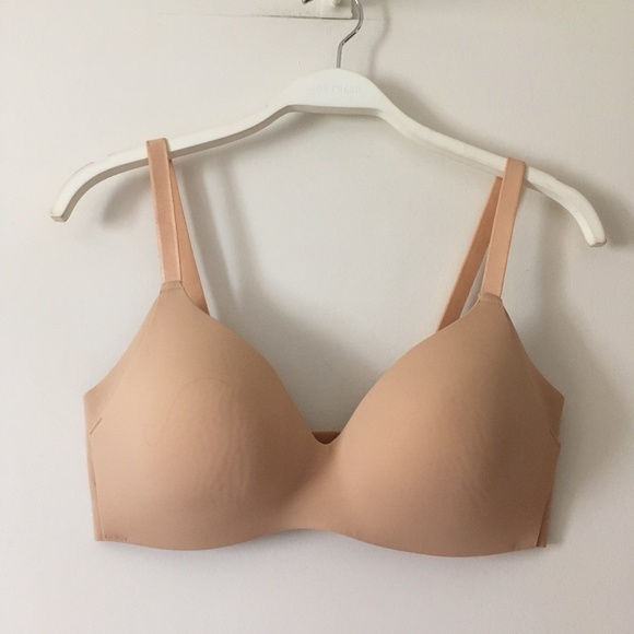 KNIX Molded Padded Cup Beige Bra 2 - Picture 1 of 3